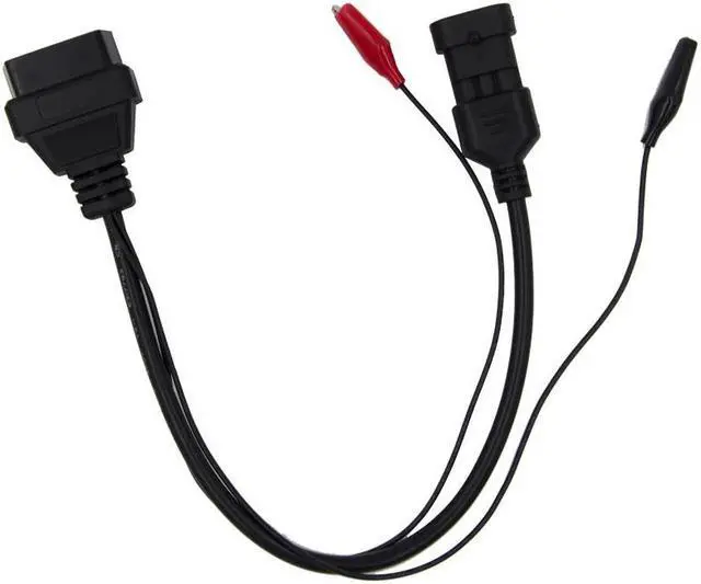 Alt view image 2 of 4 - For Fiat 3PIN OBD1 to OBD2 for FIAT 3PIN to 16PIN Diagnostic Tool Cable for Fiat 3PIN to OBD/OBD2 Car Extension Cable