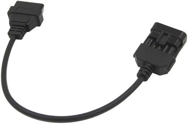 Main image of 10 Pin To 16 Pin OBD2 OBDII Car Extension cable for Opel  TCS CDP Works on OPCOM 10PIN to 16Pin Adapter Connector Cable