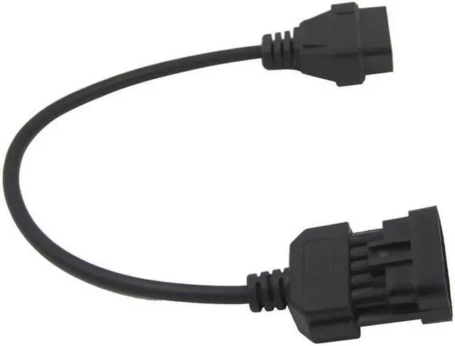 Alt view image 3 of 4 - 10 Pin To 16 Pin OBD2 OBDII Car Extension cable for Opel  TCS CDP Works on OPCOM 10PIN to 16Pin Adapter Connector Cable