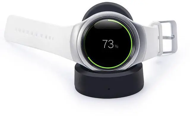 Alt view image 5 of 5 - Qi Wirless Charger Wireless Charging Dock Cradle Charger for Samsung Gear S3/S2 Classic,Gear S3/S2 Frontier Watch