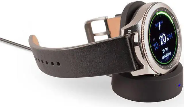 Alt view image 2 of 4 - For Samsung Gear S3 Wireless Charger, Qi Wireless Charging Dock for Samsung Gear S3 Classic / Frontier or Gear S2 Watch