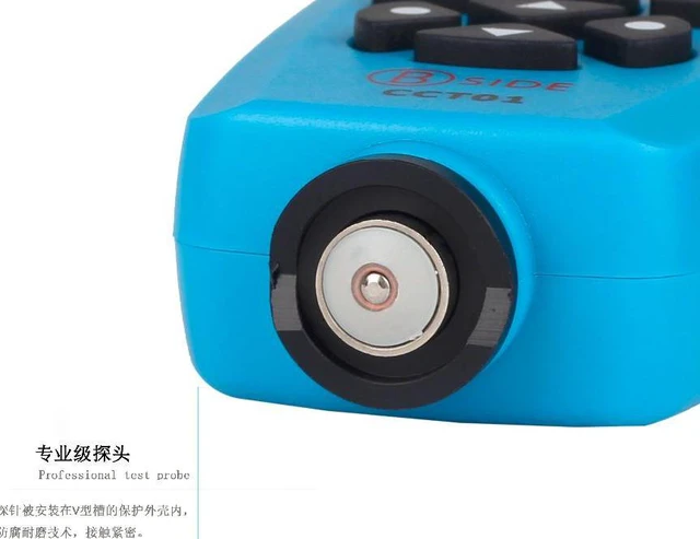 Bside CCT01 Digital Coating Thickness Gauge Meter Tester F/N Probe 0 to ...