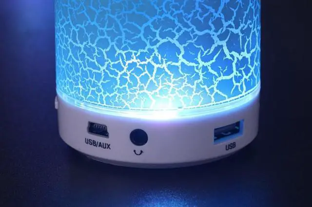 Alt view image 3 of 4 - A9 Portable Mini Flashing LED Bluetooth Speakers Wireless Small Music Audio TF USB FM Stereo Sound For Phone with Mic - Black