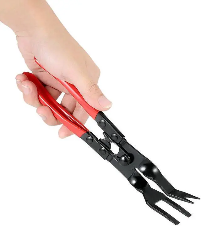 Alt view image 5 of 6 - Clip Remover Fastener Remover Pliers Upholstery Rivets Clip Puller Plier Clip Plier Upholstery Clip Pliers Trim Clip Pliers Automobile Repairing Tool Industrial Hand Tools