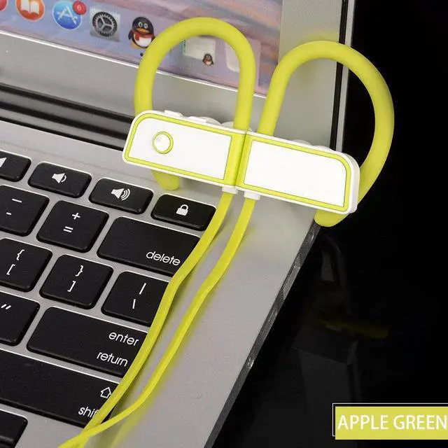 Main image of Fineblue FA-80 Bluetooth 4.1 Wireless Headphones Sweatproof IPX-5 Water-resistant Sports Smart Noise Reduction Earbuds Headset with Apt-x/mic - Yellow