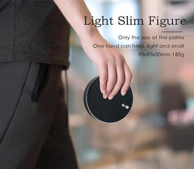 Alt view image 4 of 5 - Awei Y800 Mini Bluetooth Speaker Wireless Speaker 3D Stereo Laptop Portable TF Card Audio USB Music Player PC Speaker (Pink)