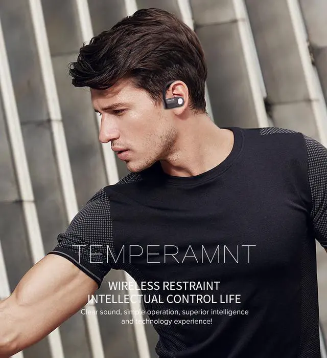 Main image of AWEI T2 Wireless Bluetooth Earphone TWS Stereo Headset Cordless Ecouteur for Phone Auriculares With Microphone Bluetooth V4.2 (Blue)