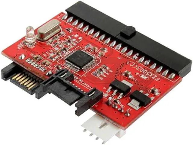 Alt view image 3 of 3 - IDE to SATA SATA to IDE ATA ATAPI Serial HDD Mutual Converter Adapter W/ Cable