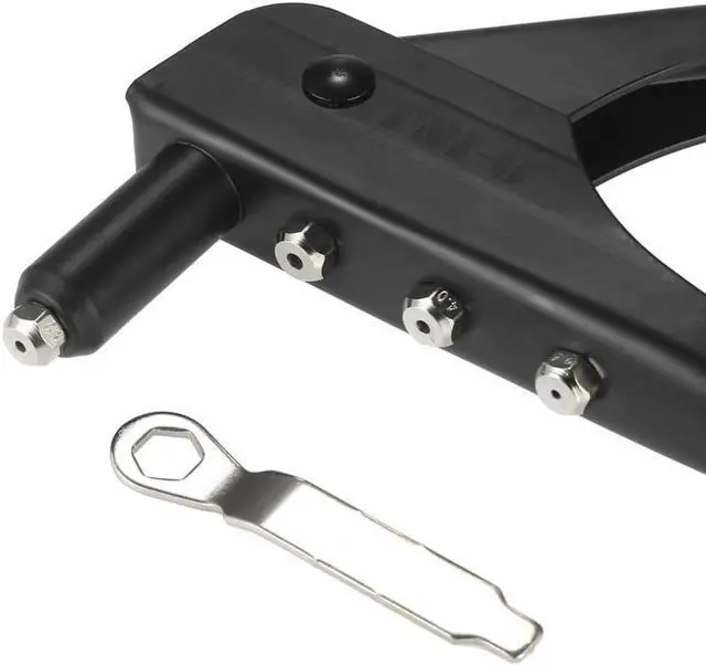 Alt view image 5 of 6 - TNI-U TU-905 10" Heavy Duty Riveter with 1pc Wrench Hand Tool Rivet Gun for 2.4mm/3.2mm/4.0mm/4.8mm Rivets