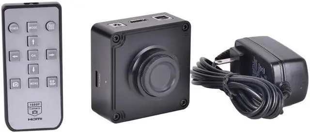 Alt view image 5 of 5 - 2018 Latest 16MP Full HD 1080P 60FPS HDMI USB Digital Industry Video C-mount Microscope Camera Set TF Card Video Recorder