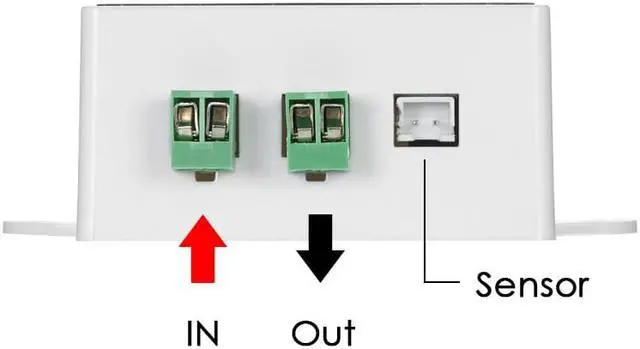 Alt view image 5 of 6 - GeekTeches TMC-W2000 DC12V High Precision LCD Digital Temperature Controller Thermostat with Waterproof Sensor Probe