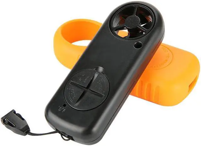 Alt view image 2 of 3 - BENETECH GM816 Digital mini Anemometer Anemometro Thermometer Wind Speed Gauge Meter LCD Hand-held Measure tool