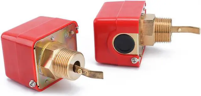 Main image of ELECALL 2pcs/set Flow sensors 1" 220VAC 3A Water/Paddle Male Thread Flow Paddle Water Pump Flow Switch HFS-25 High Quality