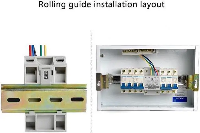 Alt view image 5 of 6 - ELECALL EDF-96D Din Rail Mount Float Switch Auto Water Level Controller AC220V 5A Water Pump Controller - 5M Sensor Cables