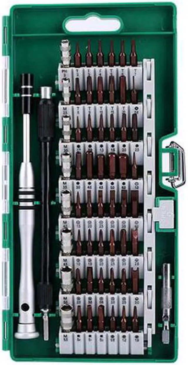 Main image of ELECALL S2 Material 61 in 1 screwdriver Bit Magnetic Driver Kit Precision Screwdriver set Hand Tools for Phone Electronics Repair Tool Kit