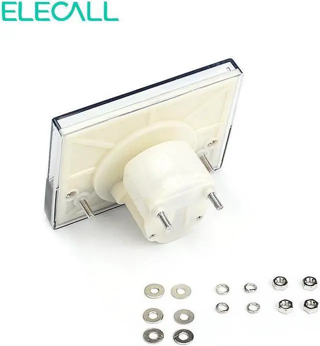 Alt view image 4 of 5 - ELECALL 30V Square DC Voltage Panel Meter DC Voltmeter 44C2 Analog Power meter