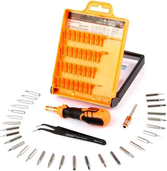 Alt view image 2 of 7 - Jakemy jm-8101 Multifunctional Mini Precision Screwdriver Set iPhone Laptop Cell Phone Repair Tool Kit Hand Tools Set
