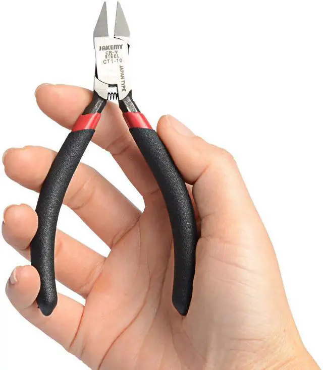 Alt view image 5 of 5 - JAKEMY Mini Diagonal Pliers Diagonal Side Cutting Pliers Cable Wire Cutter For Cutting Side Snips Flush DIY Fix Hand Tools