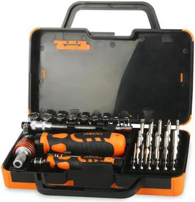 Main image of 31 in 1 Multifunction Hand Tool Sets Electronics Repair Tools Set Kit Multi Bits Ratchet Screwdriver Set for LaptopTablet Repair