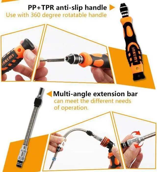 Alt view image 2 of 7 - New 31 In 1 Precision Screwdriver Tools For Cars Repair Color Ring Professional Repair Hand Tool Set Electronic Hand Tool Set