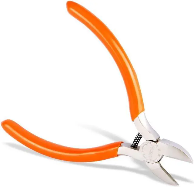 Alt view image 3 of 7 - 2pcs/set Long Nose Pliers And Diagonal Pliers Electrical Model Wire Cable Cutters Useful Hand Tools Side Snip Mini Pliers