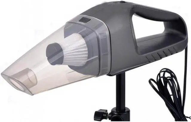 Main image of 120W Car Vacuum Cleaner Handheld Portable 12V Powerful Auto Cleaning Tool - Black