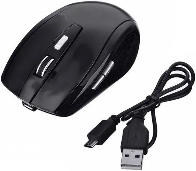 Alt view image 3 of 3 - Bluetooth Wireless Mouse 1600/1200/800dpi DPI for Laptop Notebook - Black