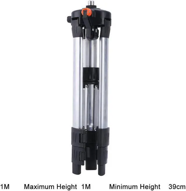 Alt view image 3 of 3 - ELECALL Tripod for Laser Level 1m Infrared laser levels Tripod 5/8'' Screw