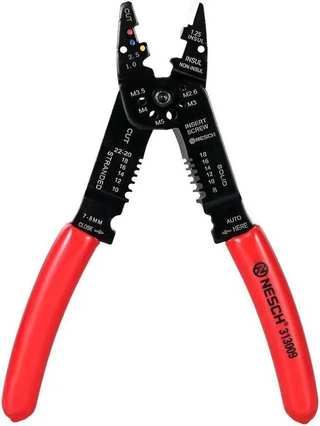 Main image of Multitool Hand Tools Multifunctional Wire Stripper Crimper Peeling Pliers Mini Crimping Tool Cable Wire Cutter Electric Tools