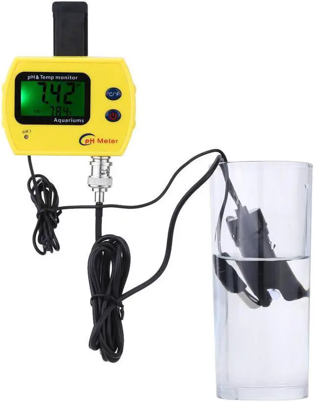 Alt view image 3 of 7 - High Precision pH &TEMP Meter Professional Online pH Meter for Aquarium Portable Acidimeter Fine Drinking Water Quality Analyzer