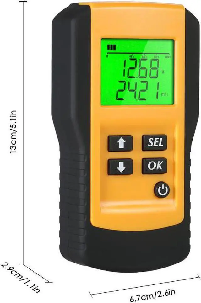 Alt view image 3 of 7 - 12V battery tester Digital Car Battery Analyzer Voltmeter for Automotive Vehicle Battery Diagnostic car detector Tester Tool