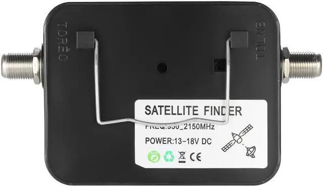 Alt view image 4 of 6 - Mini TV Antenna Satellite receiver Satellite Finder digital Satellite Signal Finder Satellite Signal Meter Meter with Compass