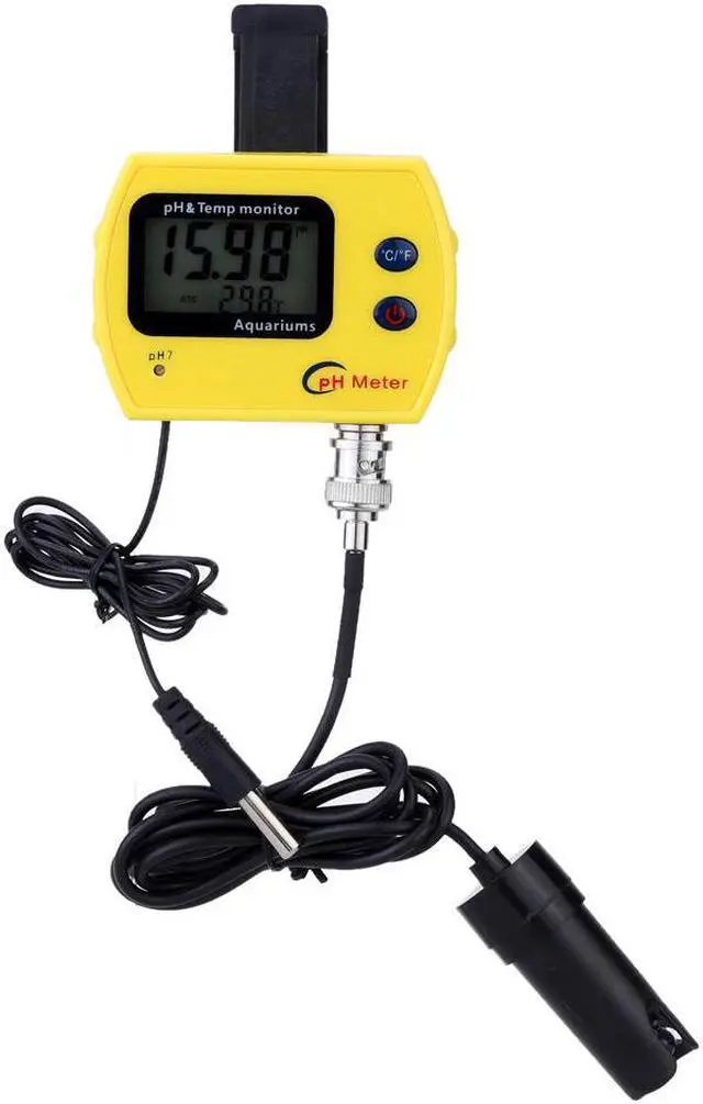 Alt view image 2 of 7 - High Precision pH &TEMP Meter Professional Online pH Meter for Aquarium Portable Acidimeter Fine Drinking Water Quality Analyzer