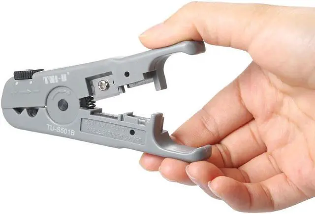 Alt view image 3 of 5 - TU-S501B crimping pliers multitool Multifunctional crimping tool Wire crimper Wire Stripper Cutter Network Cable Stripping Tool