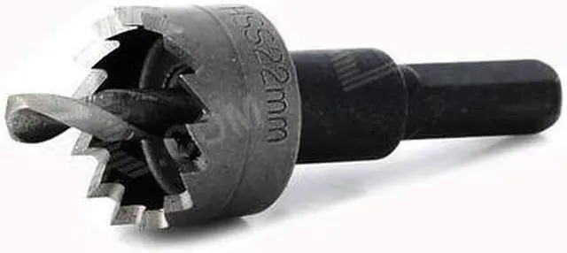 Alt view image 2 of 2 - WLXY WL-K22 22mm High-Speed Steel Hole Saw - Grey