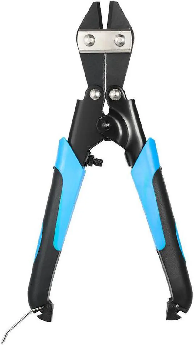 Alt view image 7 of 7 - 8 Inch Mini Bolt and Wire Cutter Bolt Clipper Cable Cutter Wire Clamp Cutting Pliers with Chromium Vanadium Steel Chromium Vanadium
