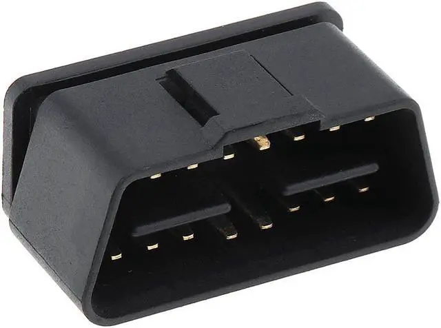 Alt view image 4 of 5 - OBD-II 90 Degrees 16 Pin Male Connector Wire Sockets Connector Plug with Gold Plating Pin