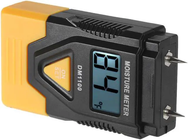 Alt view image 3 of 7 - 3 in 1 Digital wood moisture meter higrometro Wood Materials hermometer hygrometer Humidity Tester Temperature Measurement