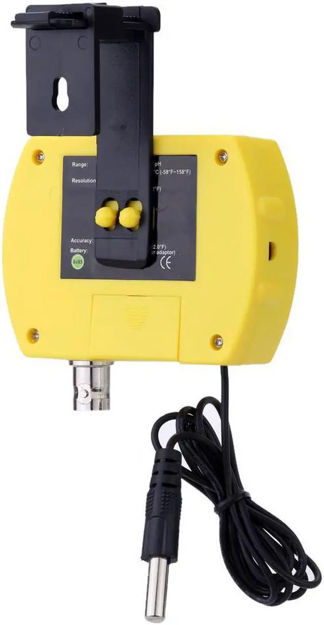 Alt view image 7 of 7 - High Precision pH &TEMP Meter Professional Online pH Meter for Aquarium Portable Acidimeter Fine Drinking Water Quality Analyzer