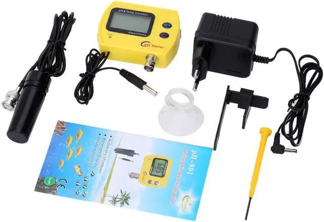Alt view image 6 of 7 - High Precision pH &TEMP Meter Professional Online pH Meter for Aquarium Portable Acidimeter Fine Drinking Water Quality Analyzer