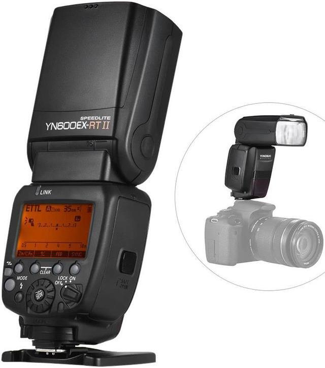 Alt view image 5 of 7 - YONGNUO YN600EX-RT II Professional Creative TTL Master Flash Speedlite 2.4G Wireless 1/8000s HSS GN60 Support Auto/ Manual Zooming for Canon Camera as 600EX-RT YN6000 EX RT II