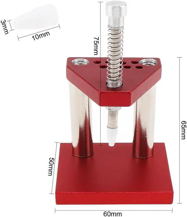 Alt view image 2 of 6 - 7pcs/set Professional Watch Needle Presser Watchmaker Repair Tool with Plastic Head for Watch Repair