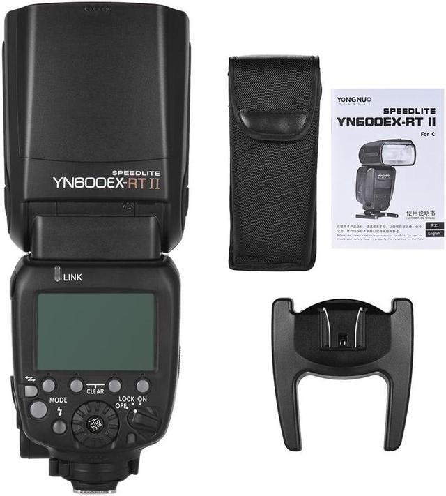Alt view image 2 of 7 - YONGNUO YN600EX-RT II Professional Creative TTL Master Flash Speedlite 2.4G Wireless 1/8000s HSS GN60 Support Auto/ Manual Zooming for Canon Camera as 600EX-RT YN6000 EX RT II