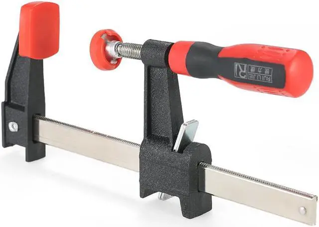 Alt view image 3 of 7 - 12 inches F Shaped Bar Clamp fixing wood clamp Economy Clutch Style Clamps for Woodworking DIY Projects