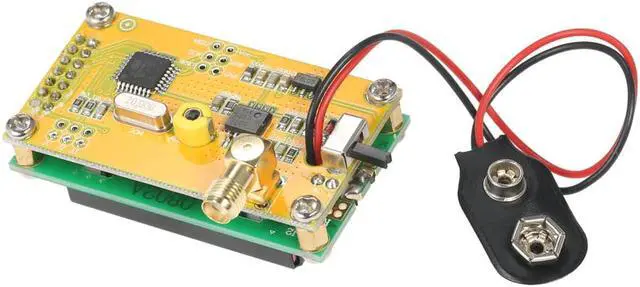 Alt view image 6 of 6 - Sensitivity 1-500 MHz DIY cymometer High Accuracy Frequency Counter LCD frequency Meter Module Hz Tester Measurement Module