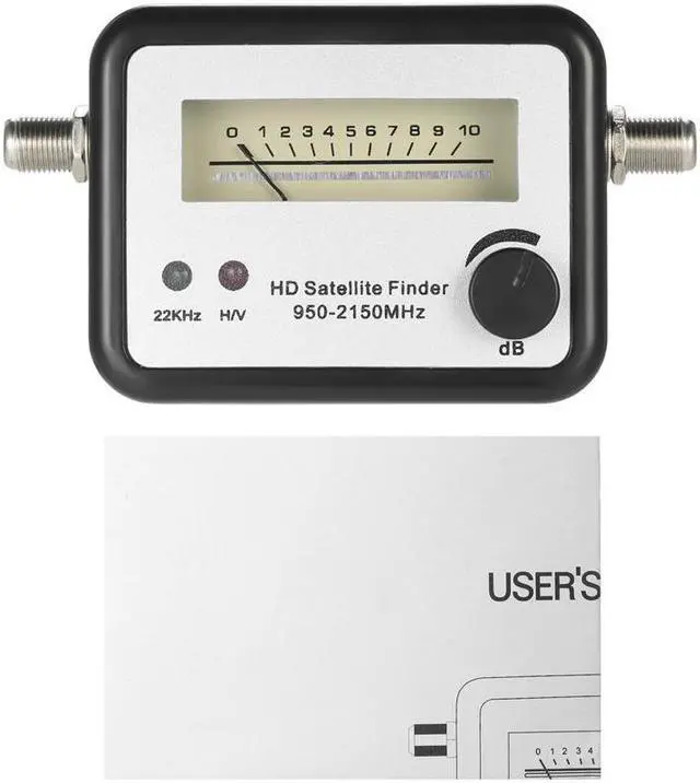 Alt view image 5 of 6 - Mini TV Antenna Satellite receiver Satellite Finder digital Satellite Signal Finder Satellite Signal Meter Meter with Compass
