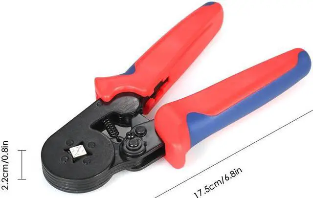 Alt view image 2 of 7 - High Quality multi tool Square Ratchet Crimp Tools Crimper Plier Self-adjustable Crimping Tool for Cable End-sleeves Ferrules