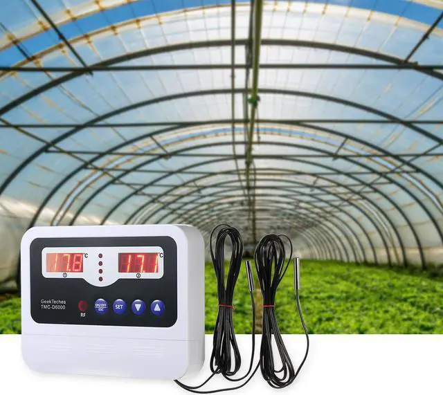 Alt view image 2 of 7 - Dual Circuit Digital thermometer temperature instruments Intelligent Thermostat Temperature Controller sensor thermoregulator AC110-240V 30A