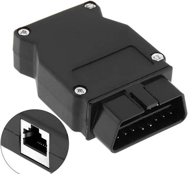 Main image of OBD-II 16Pin Male Extension Opening Cable Car Diagnostic Interface Connector PLug with Cable Plug Mouth