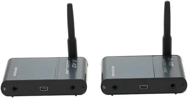 Alt view image 5 of 7 - 2.4G Digital Wireless Audio Transmitter Sender & Receiver Adapter Speaker for HiFi Home Audio Stereo Music Streaming Sound Systems